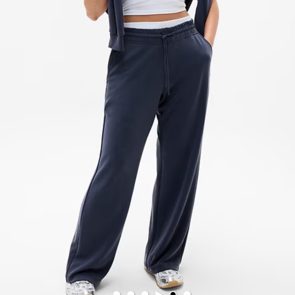 Athleta Navy Wide Leg pants